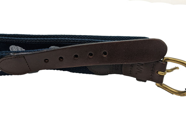 Penfield Navy Bear Eaton Belt Size Medium/ Large NEW