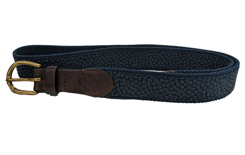 Penfield Navy Mini Floral Eaton Belt Size Medium/ Large NEW