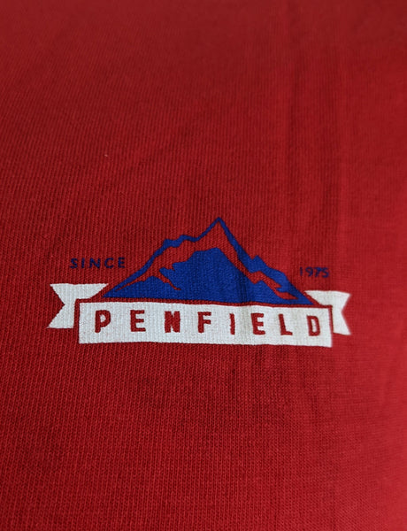 Penfield Men's Red Short Sleeve Logo T-Shirt Size Medium NWT