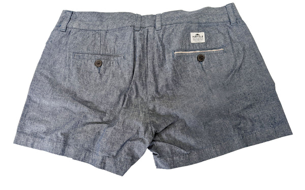 Penfield Women's Blue Selvedge Marion Tailored Shorts Size 32 NWT