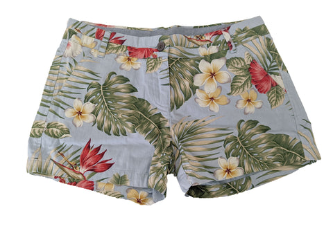 Penfield Women's Palm Print Marion Tailored Shorts Size 32 NWT