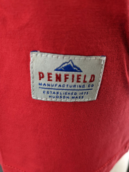 Penfield Men's Red Short Sleeve Powell T-shirt Size Medium NWT