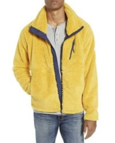 Penfield Men's Golden Yellow Breaheart Fleece $175 NWT