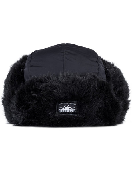 Penfield Black Providence Trapper Hat $65 NEW