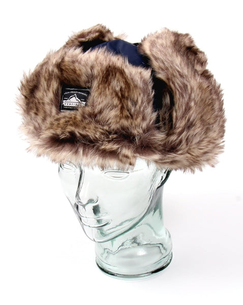 Penfield Navy Providence Trapper Hat Size L/XL NWT