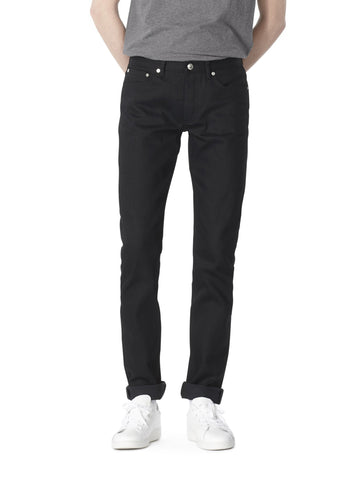 A.P.C. Unisex Black Petit Standard Denim Jeans Sz 24 $210 NWT