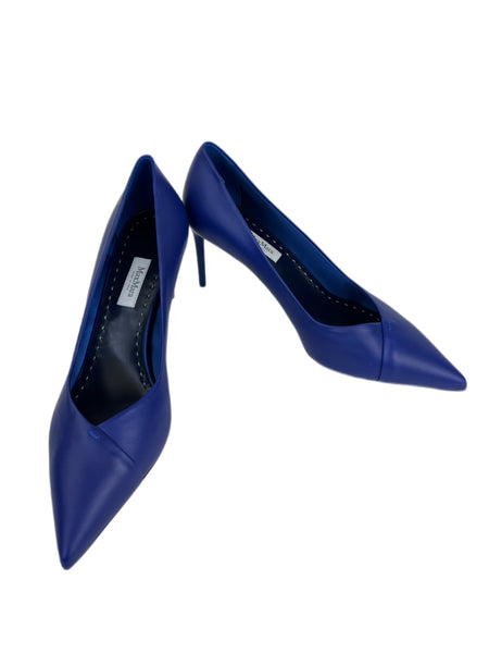 Max Mara Women's Bluette Phyllis Leather Pointed Toe Pumps NWT