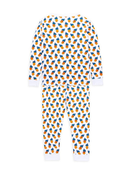 ROBERTA ROLLER RABBIT Little Girl's Orange Pina & Colada PJ Set $65 NEW