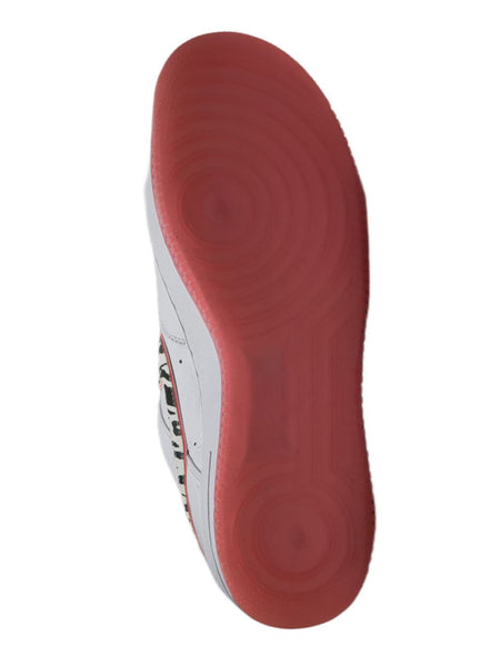 NIKE Men's White Air Force 1'07 QS Sneakers #CW3919 13 NWOB