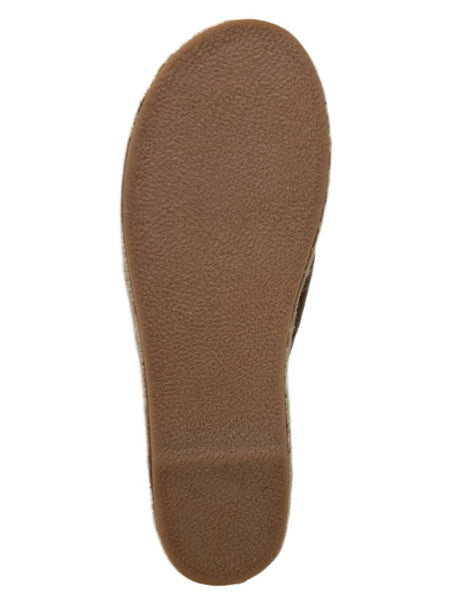 MATT BERNSON Women's Brown Tan Suede Slide Sandals #MB1644 6 NWB