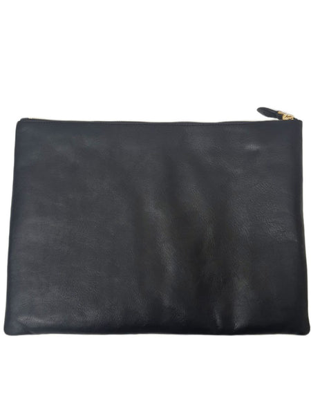 THE OFFICE OF ANGELA SCOTT Women's Black Quinn Large Pouch Bag #003 One Size NWT