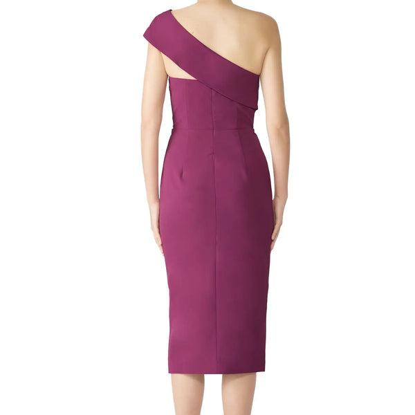 YUMI KIM Women's Burgundy That Jazz Midi Dress #DR16128 XXS NWT