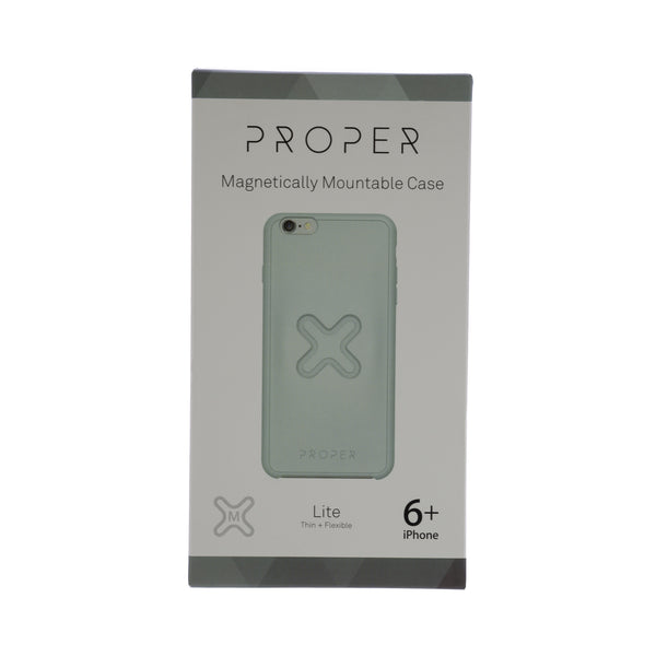 STUDIO PROPER Magnetic Lock Mountable Phone Lite Case iPhone 6 Plus NEW