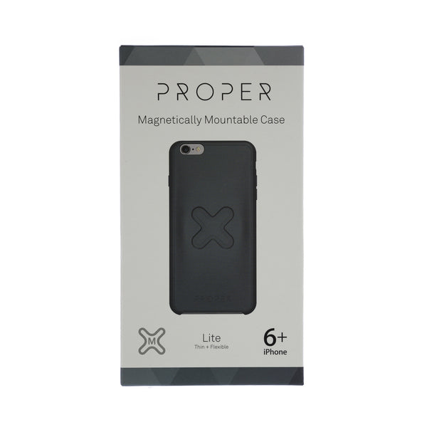 STUDIO PROPER Magnetic Lock Mountable Phone Lite Case iPhone 6 Plus NEW