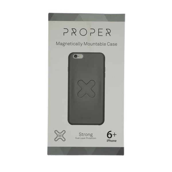 STUDIO PROPER Magnetic Lock Mountable Phone Strong Case iPhone 6 Plus NEW