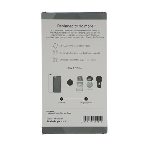 STUDIO PROPER Magnetic Lock Mountable Phone Strong Case iPhone 6 NEW