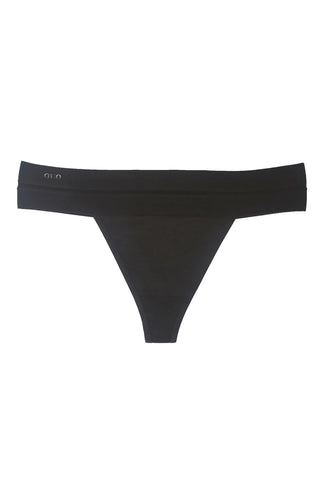 QUO Women's Black Active Thong One Size Fits Most $24 NWT