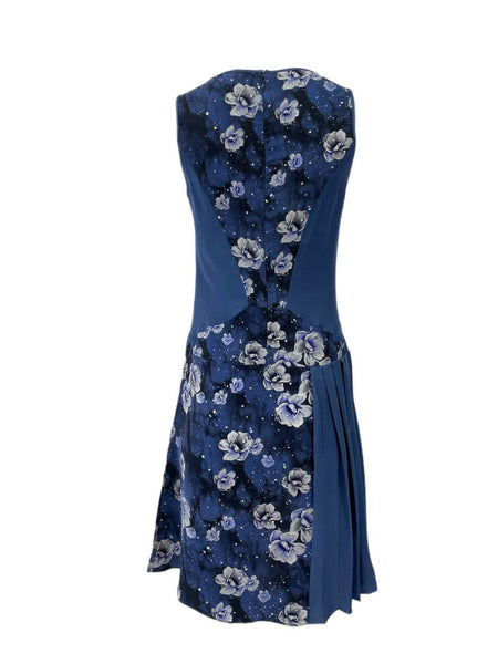RICHARD CHAI Women's Ultra Blue Sleeveless Dress #R12 NWT