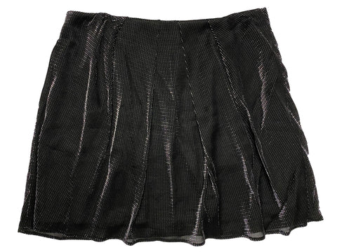Hanley Mellon Women's Lurex Pleated Skirt