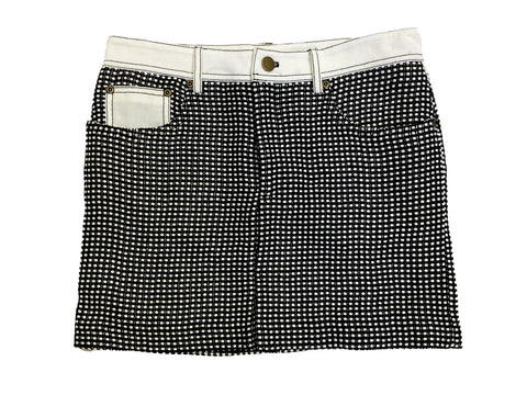 Hanley Mellon Women's Tweed Polka Dot Skirt
