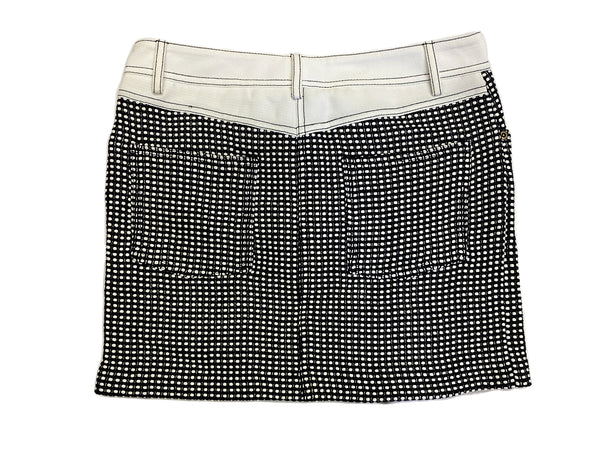 Hanley Mellon Women's Tweed Polka Dot Skirt