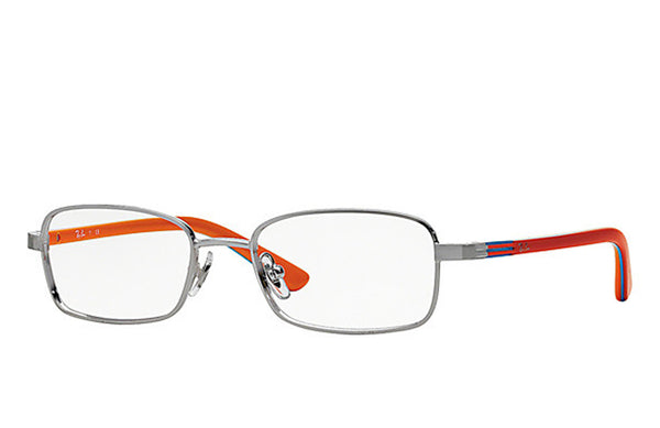 Ray-Ban Kid's Rectangular Metal Eyeglass Frames RB1037 $100 NEW