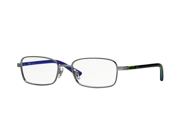 Ray-Ban Kid's Rectangular Metal Eyeglass Frames RB1037 $100 NEW