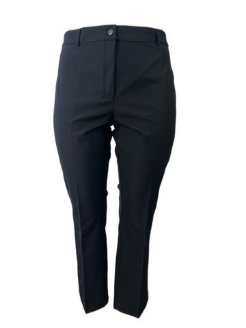 Marina Rinaldi Women's Black Raccolto High Rise Pants Size 20W/29 NWT