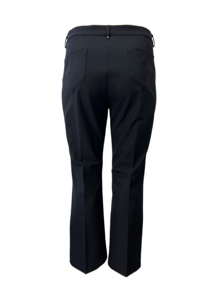 Marina Rinaldi Women's Black Raccolto High Rise Pants Size 20W/29 NWT
