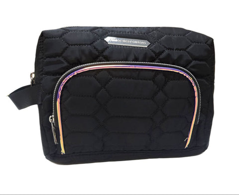AIMEE KESTENBERG Women's Black Isabela Cosmetic Bag #T00145 One Size NWT