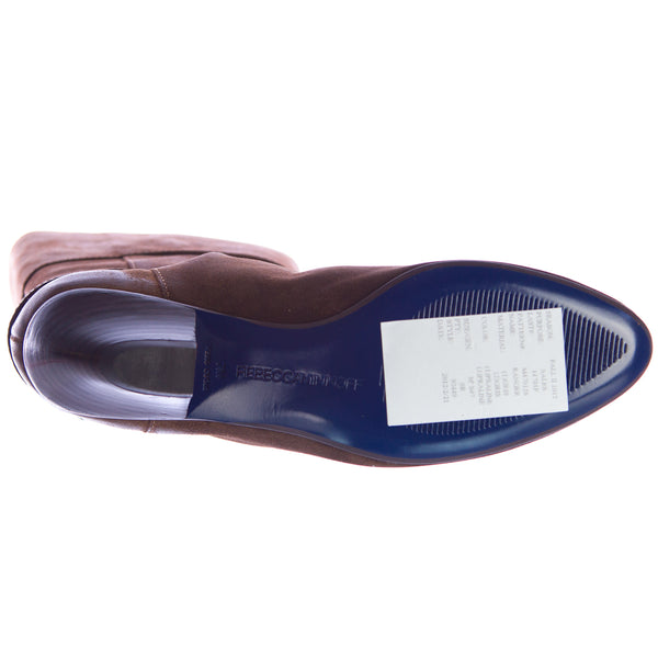 Rebecca Minkoff Women's Ranger Mid-Calf Suede Buckle Boots