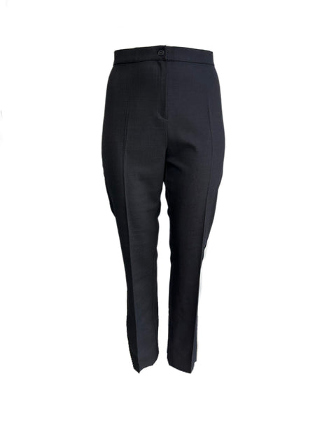 Marina Rinaldi Women's Grey Regista Straight Leg Pants Size 20W/29 NWT