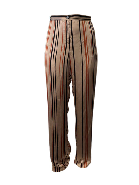 Marina Rinaldi Women's Cammel Remare Straight Leg Pants NWT