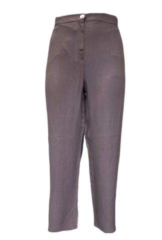 Marina Rinaldi Women's Brown Renzo High Rise Straight Pants Size 22W/31 NWT