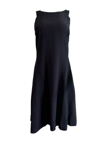 Max Mara Women's Black Ribera Shift Dress Size 8 NWT