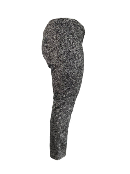 Marina Rinaldi Women's Grey Ritmo Skinny High Rise Tweed Pants Size 14W/23NWT