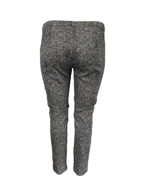 Marina Rinaldi Women's Grey Ritmo Skinny High Rise Tweed Pants Size 14W/23NWT