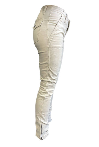 LOST IN LUNAR Women's Beige Road to Nowhere Pants Size US 4 NWT