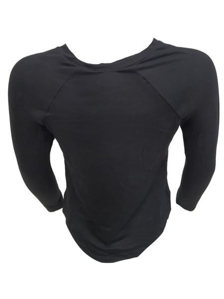 TEREZ Girl's Black Electric Unicorn Long Sleeve Shirt #322037854 6 Years NWT