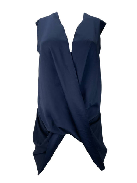 SOLACE London Women's Navy Ronnie Top Size US 4 NWT