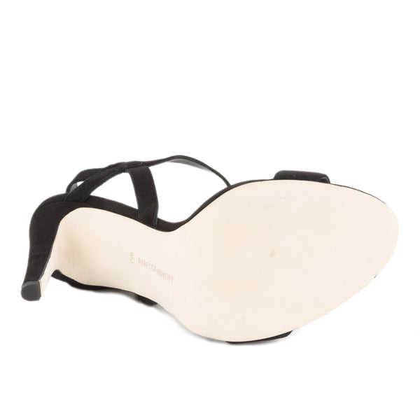 REBECCA MINKOFF Women's Rosie Suede Open Toe Sandals $150 NIB