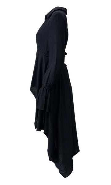 LOST IN LUNAR Women's Black Rosie Shirt Size US 4 NWT