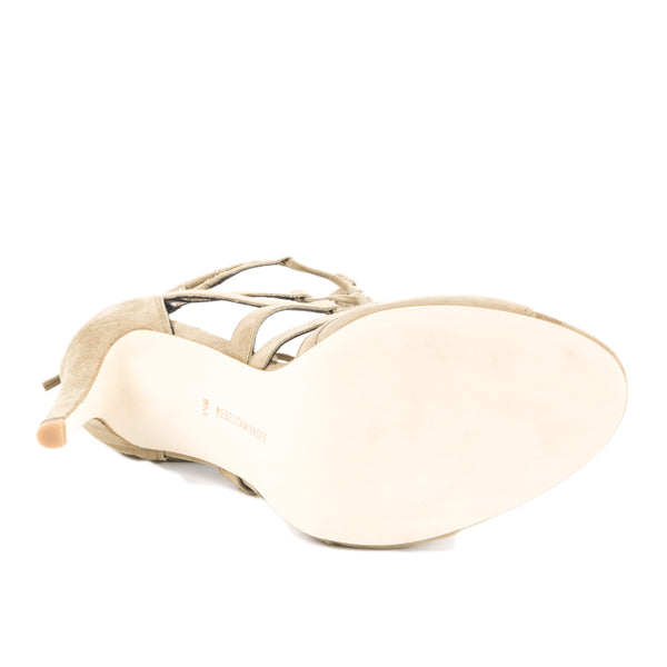 Rebecca Minkoff Women's Roxie Suede Lace Up Sandals