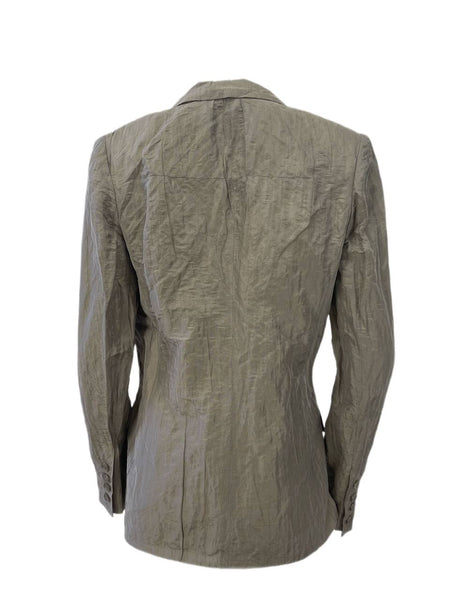 RICHARD CHAI Women'sBeige Single Burron Blazer #S11 NWT