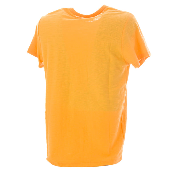 OLASUL Men's Orange Short Sleeve Pocket T-Shirt $60 NEW