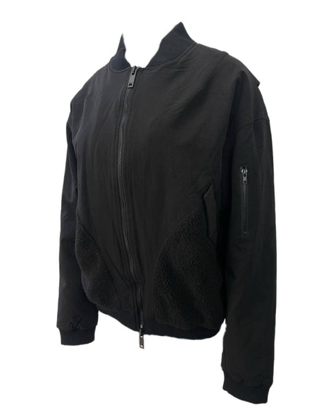 KOLLAR Men's Black Signature  Long Sleeve Bomber #SB01 NWT
