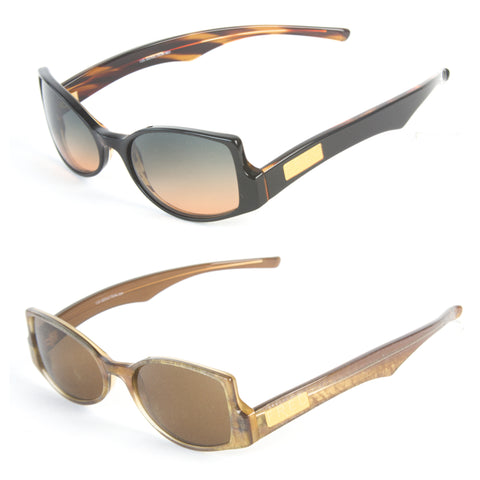Fred Lunettes Seduction Rectangular Sunglasses 54mm $695 NEW