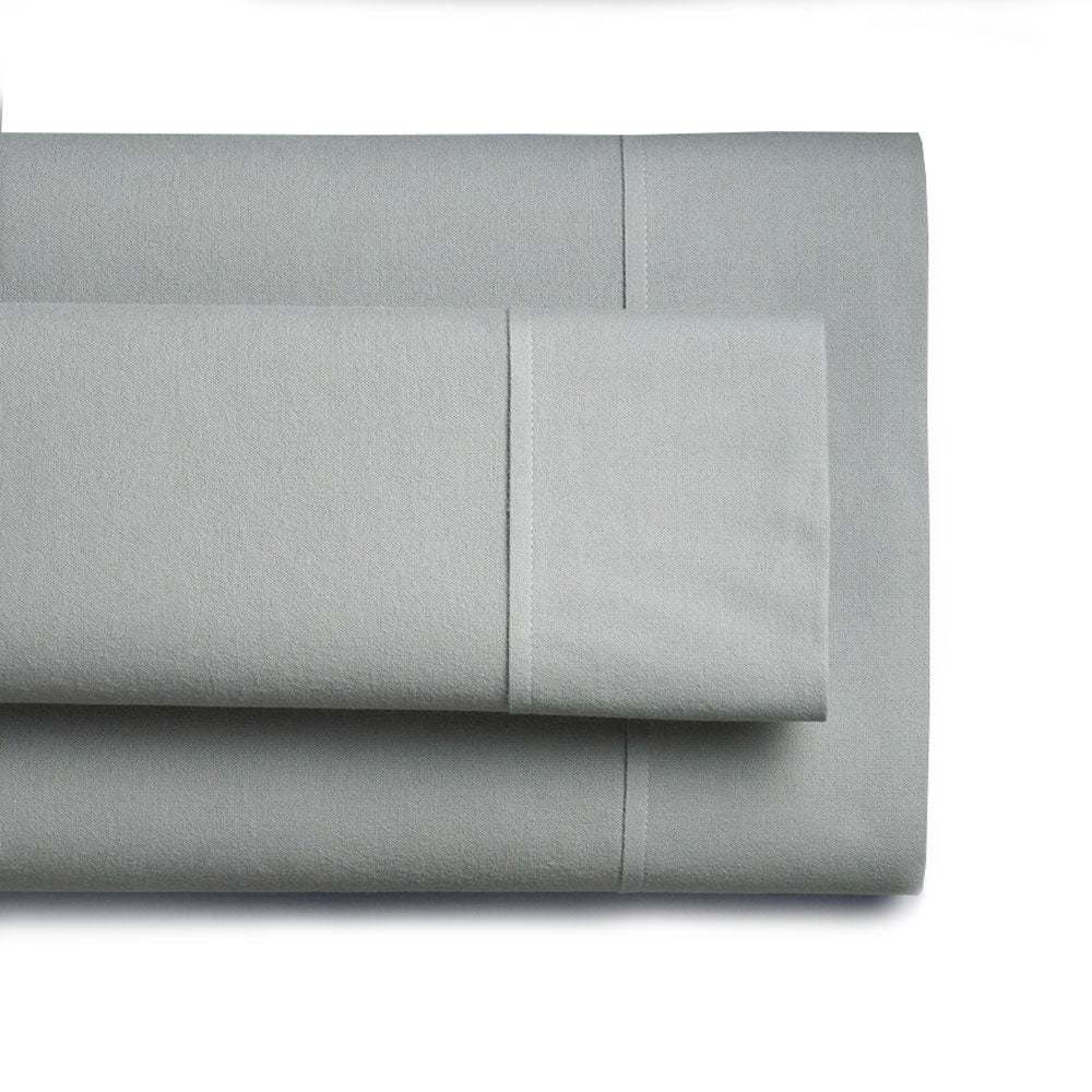 Simply Vera by Vera Wang Portuguese Flannel Queen Sheet Set - Dark Grey $180