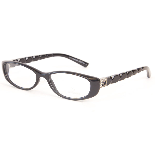 Swarovski Women's Swan Detail Rectangular Eyeglass Frames SW5018 $280 NEW