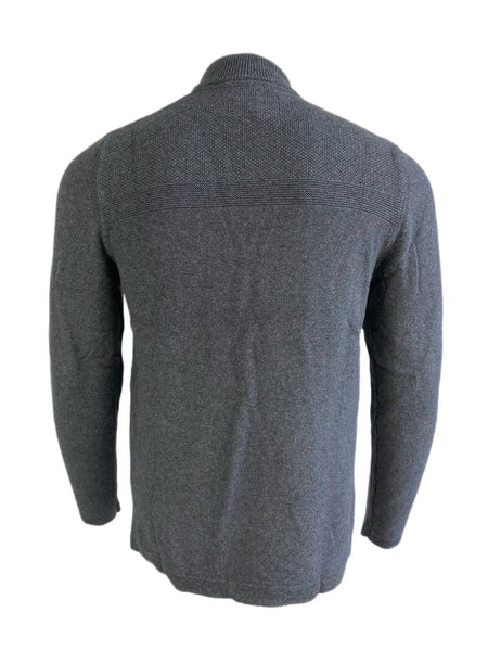 Flag & Anthem Men's Charcoal 1/4 Zip Pullover Sweater Size M NWT